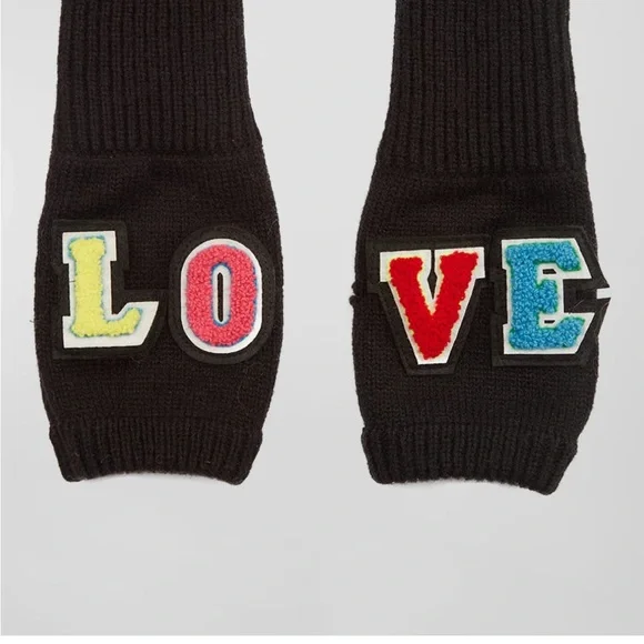 NWT Jocelyn Ivory Love Knit Mittens - Picture 5 of 7